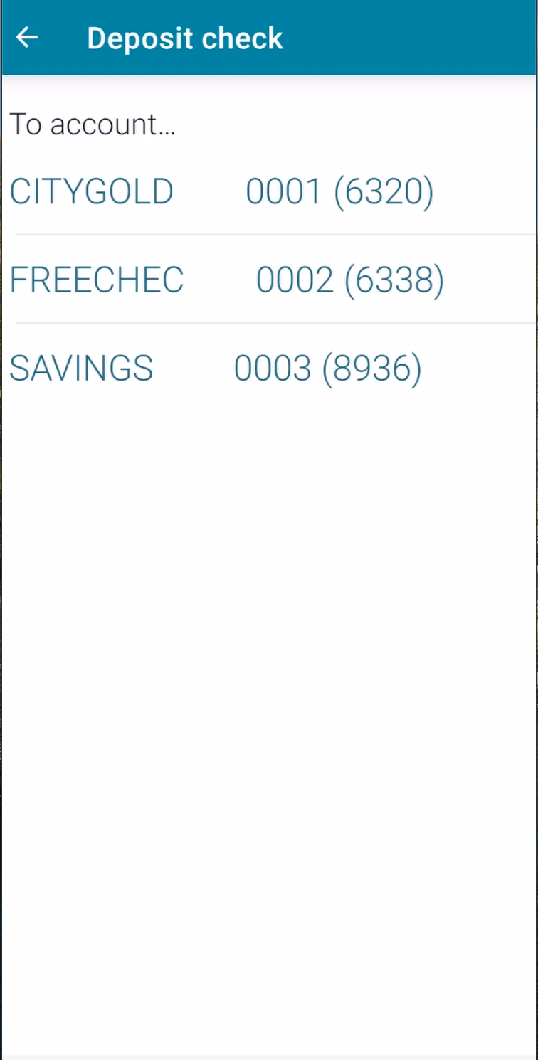 Mobile Deposit: Screenshot 6
